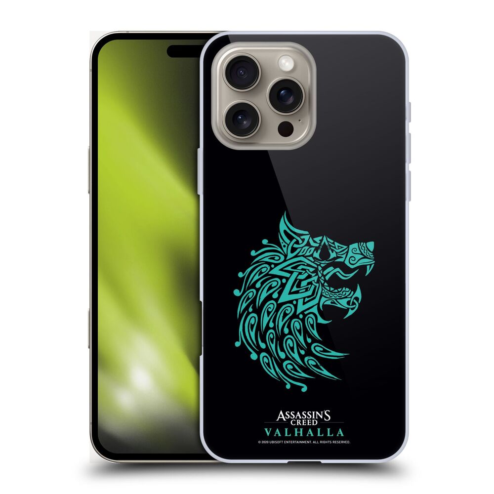 ASSASSINS CREED アサシンクリード - Valhalla Compositions And Patterns / Wolf ハード case / Apple iPhoneケース - PGS
